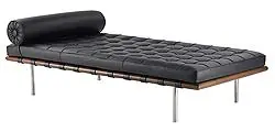 Barcelona Daybed by Knoll, not Mies